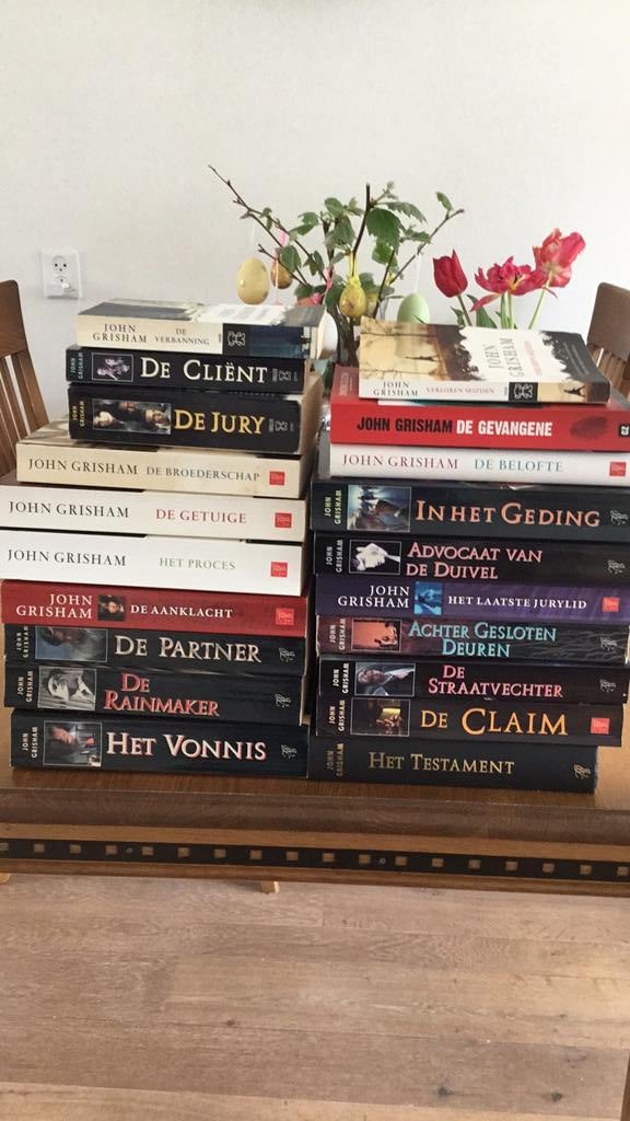 20 x John Grisham, Ophalen of Verzenden, Gelezen, Overige