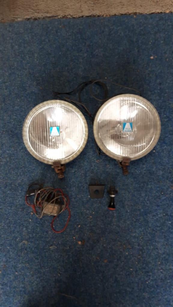 Hella verstralers set lampen., Auto-onderdelen, Ophalen