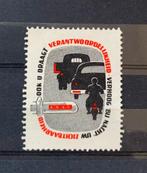 Sluitzegel KNAC veilig verkeer, Verzenden, Na 1940, Gestempeld