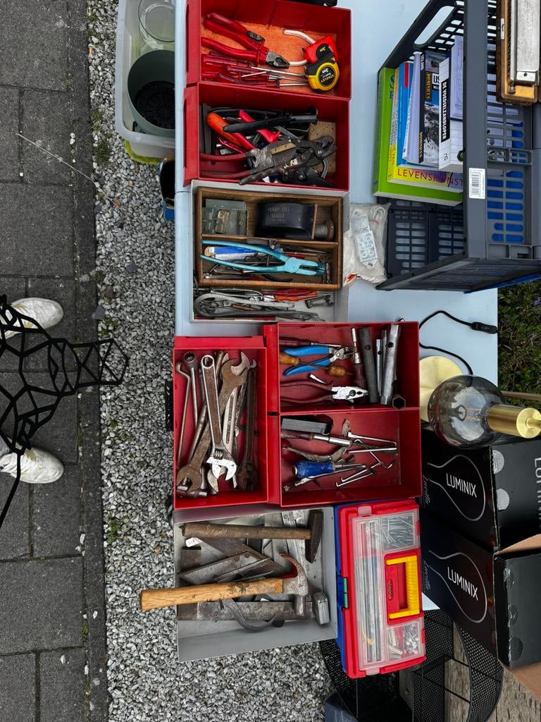 Diverse gereedschappen, Ophalen, Gebruikt