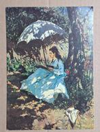 Frank Buchser - Im Sonnenschein, 1862.  Museum Solothurn., Ophalen of Verzenden, 1980 tot heden, Ongelopen, Overige thema's