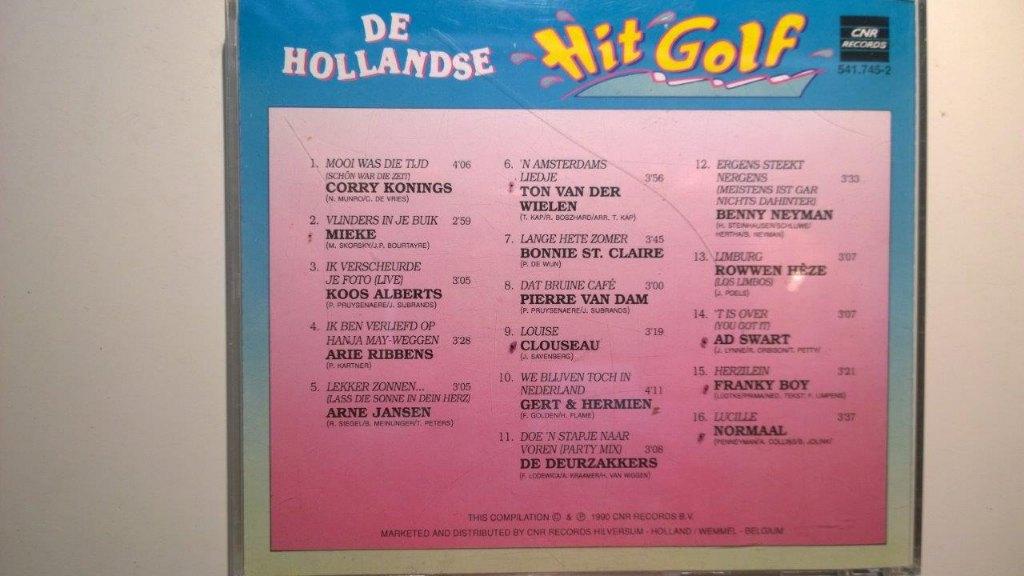 De Hollandse Hit Golf, Cd's en Dvd's, Ophalen of Verzenden, Zo goed als nieuw, Nederlandstalig