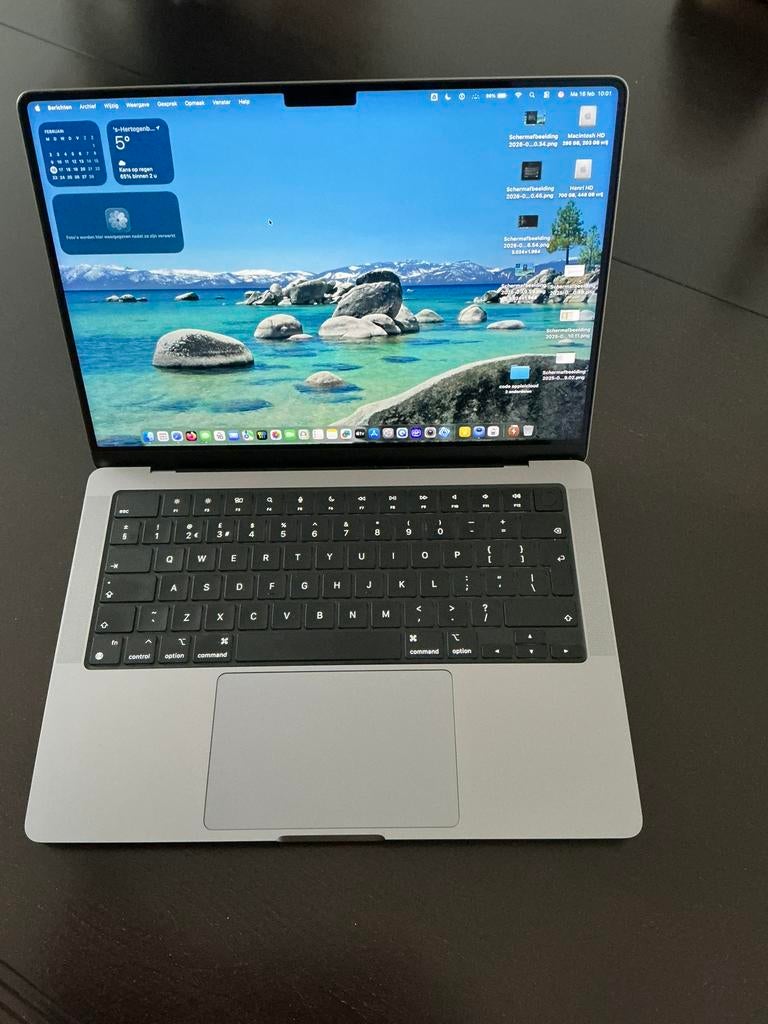 Apple MacBook Pro 14 inch M1 Pro, Computers en Software, Apple Macbooks, Overige groottes, Zo goed als nieuw, 4 Ghz of meer, Ophalen