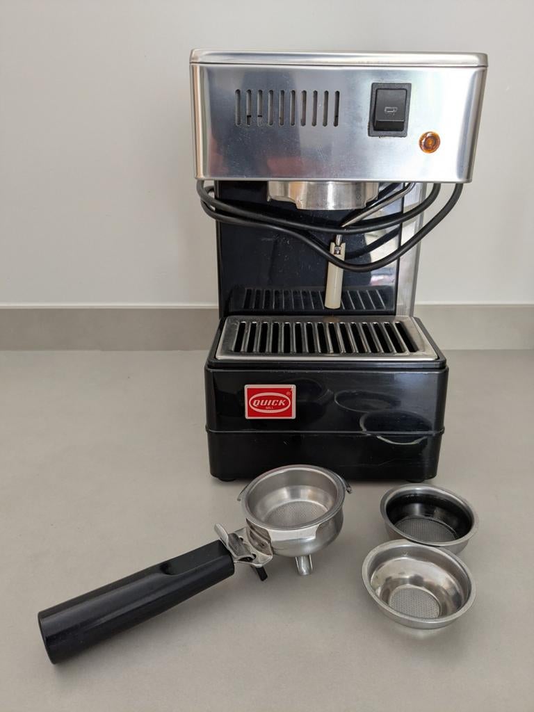 Quickmill 820 Espressomachine - Gebruikt, goede staat, Gebruikt, Espresso apparaat, Gemalen koffie, Ophalen of Verzenden