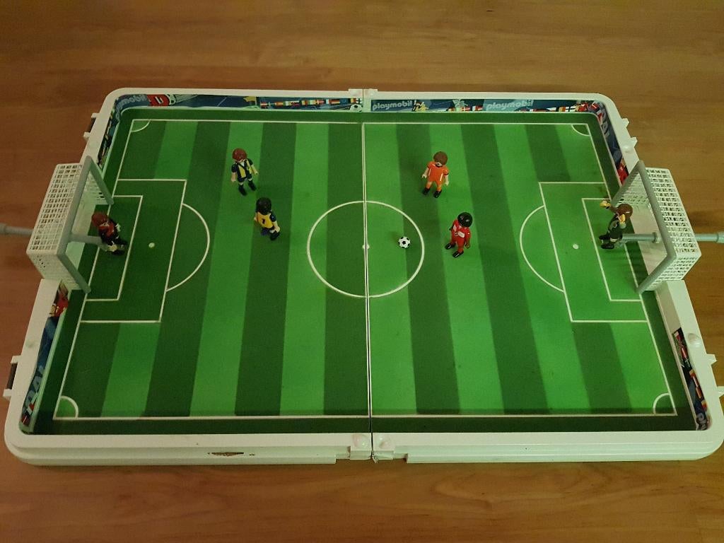 Playmobil voetbalstadion, Ophalen, Gebruikt, Complete set