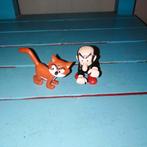 Gargamel en Azraël poppetjes AH, Ophalen, Gebruikt, Verschillende Smurfen, Poppetje, Figuurtje of Knuffel