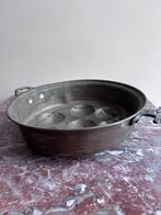 Vintage koperen pan, antiek messing brocant, Ophalen of Verzenden, Koper