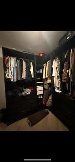 Hoekelement zwart bruin donkerbruin pax 50, Huis en Inrichting, Kasten | Kledingkasten, Ophalen, 200 cm of meer, 50 tot 100 cm