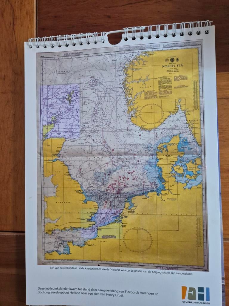 B.A. Zeekaarten 2182A, 4140 - Maritieme Educatie, Ophalen of Verzenden, 1800 tot 2000, Landkaart