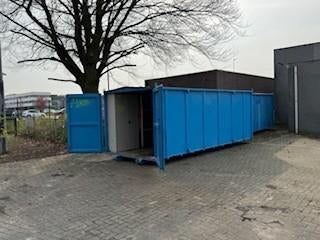 opslagcontainer/mobiele werkplaats te koop, Doe-het-zelf en Verbouw, Containers, Ophalen