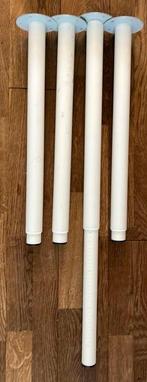 Olov ikea 4 verstelbare tafel of bureau poten, Ophalen, Minder dan 50 cm, Gebruikt, 50 tot 100 cm