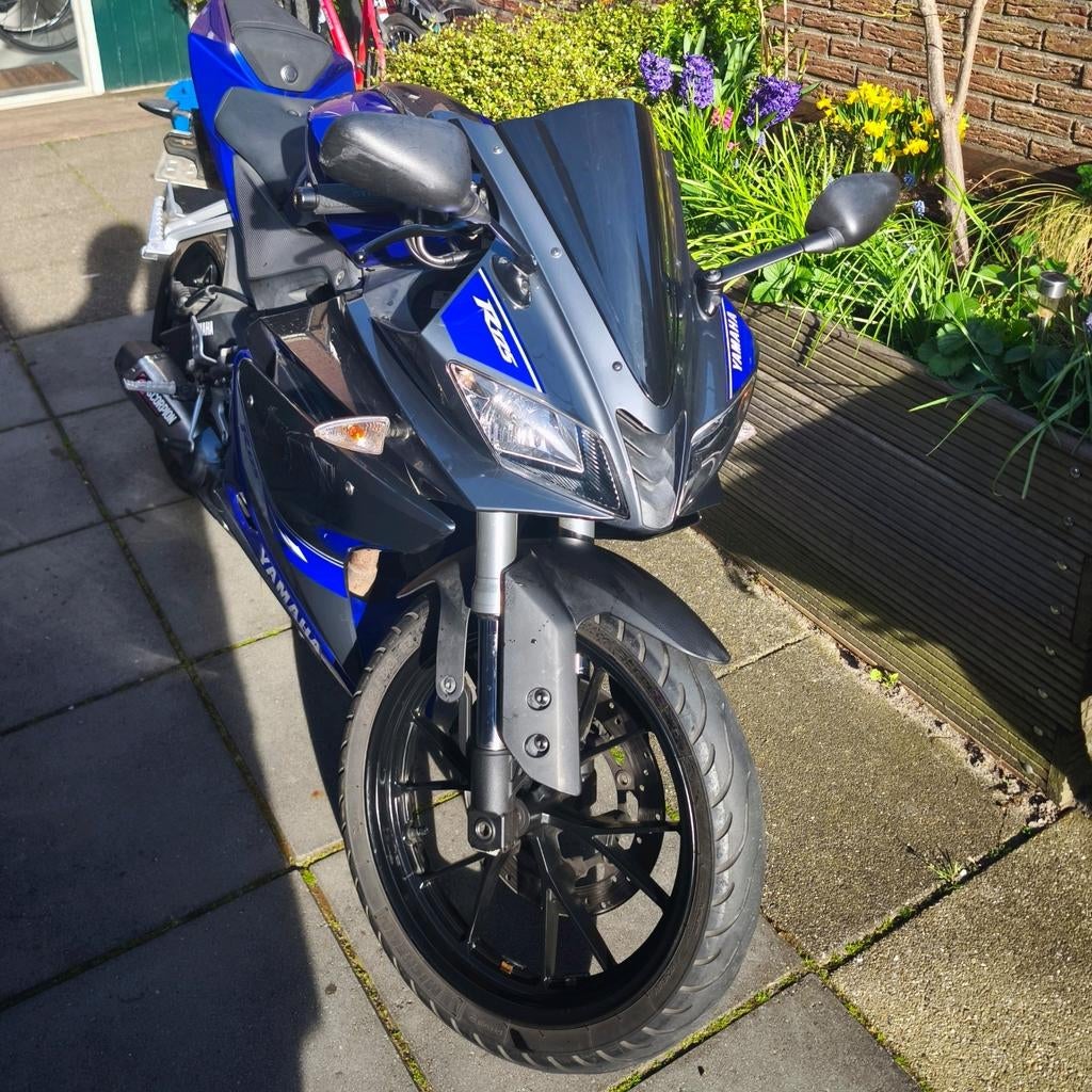 Yamaha YZFR 125 2014, Motoren, Ophalen