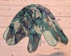 Nederlands gebruikte helm cover jaren '80/'90, Verzamelen, Ophalen of Verzenden, Landmacht, Nederland, Helm of Baret