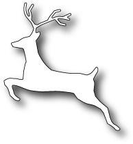 98390 memory box springend hert snijmal, Hobby en Vrije tijd, Ophalen of Verzenden, Nieuw, Dieren, Pons of Mal