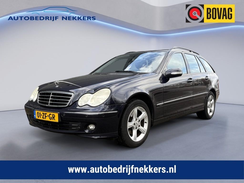 Mercedes-benz C-KLASSE 180 K. AVANTGARDE, Automaat, Achterwielaandrijving, Blauw, 1796 cc