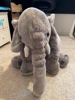 Grote zachte olifant knuffel, Overige merken, Overige karakters, Grijs, Ophalen of Verzenden
