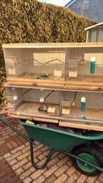 2 dubbele broedkooien, Ophalen of Verzenden, Zo goed als nieuw, Broedkooi of Kweekkooi