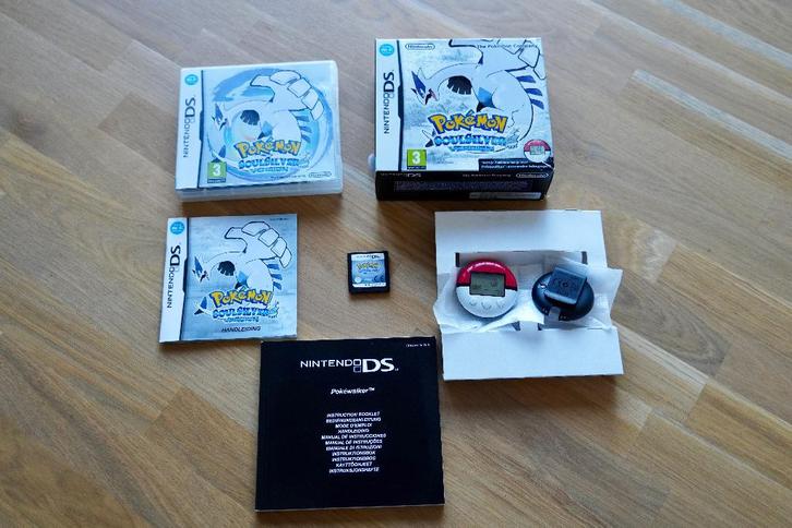 Pokémon SoulSilver DS compleet plus Pokéwalker, Spelcomputers en Games, Games | Nintendo DS, Zo goed als nieuw, Role Playing Game (Rpg)