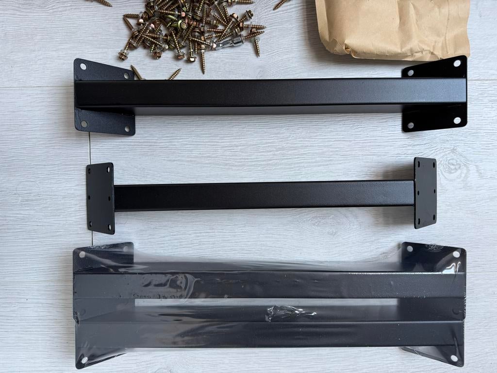 Zes zwarte schoren, Ophalen of Verzenden, Nieuw, 250 mm of meer, Overige typen