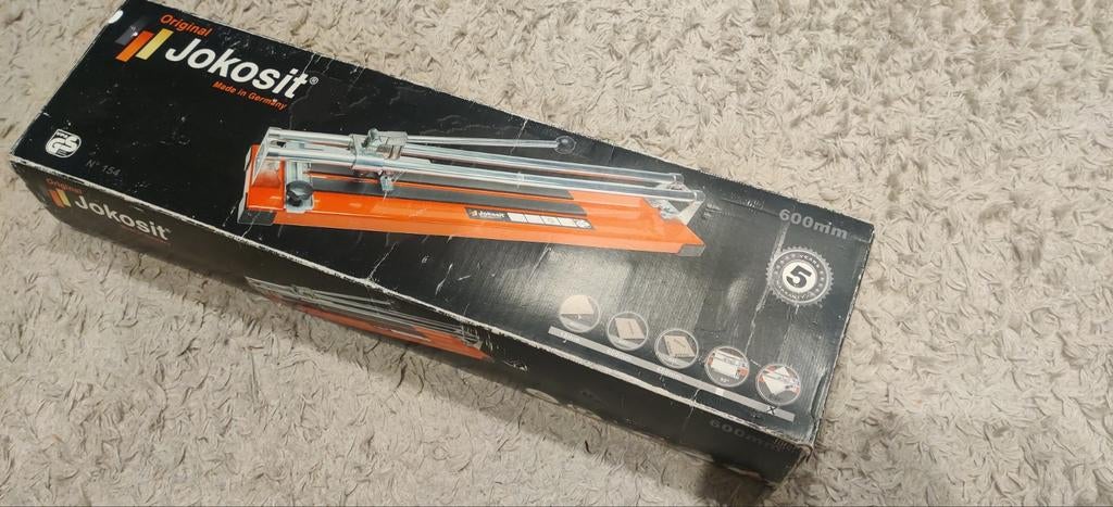 Jokosit Tegelsnijder 600mm, Overige typen, Nieuw, Ophalen of Verzenden, Minder dan 5 m²