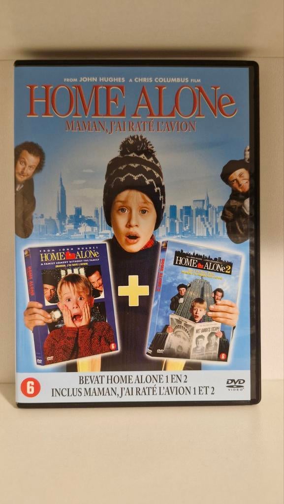 Home Alone 1 en 2 DVD, Vanaf 6 jaar, Ophalen of Verzenden, Gebruikt