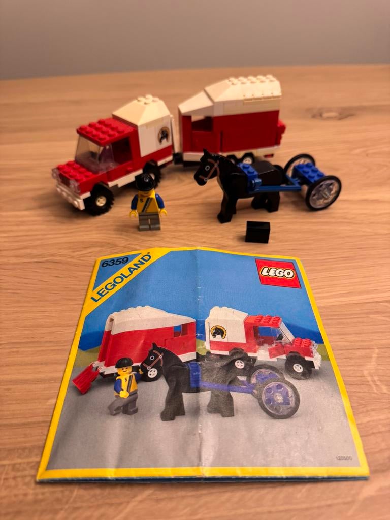LEGO set 6359 Horse Trailer, Gebruikt, Lego, Ophalen of Verzenden, LEGOLAND