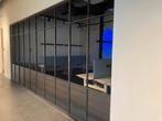 Diverse maten stalen wand met deur ZONDER GLAS, Raamkozijn, Zo goed als nieuw, Metaal, 225 cm of meer