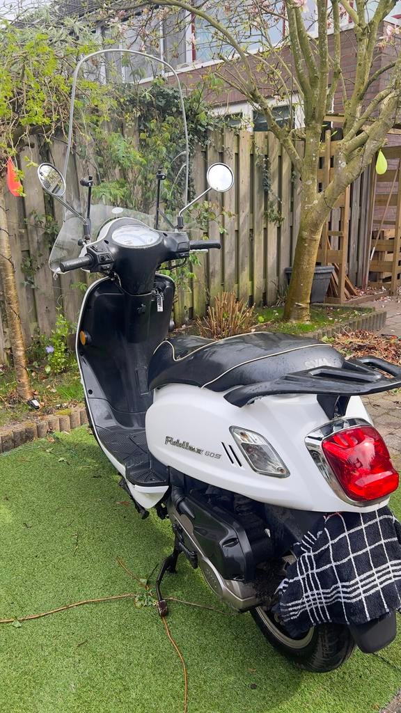 Sym fiddle 2, Fietsen en Brommers, Scooters | SYM, Ophalen, Zo goed als nieuw, Benzine, Fiddle