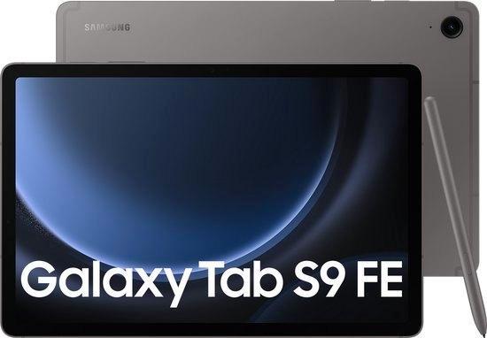 Samsung Galaxy Tab S9 FE WiFi + 5G 128GB X516 Grijs NIEUW, Computers en Software, Android Tablets, Nieuw, Wi-Fi en Mobiel internet