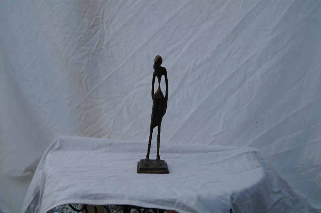 Afrikaanse beeldjes ( Brons, Verzamelen, Ophalen of Verzenden, Gebruikt, Mens