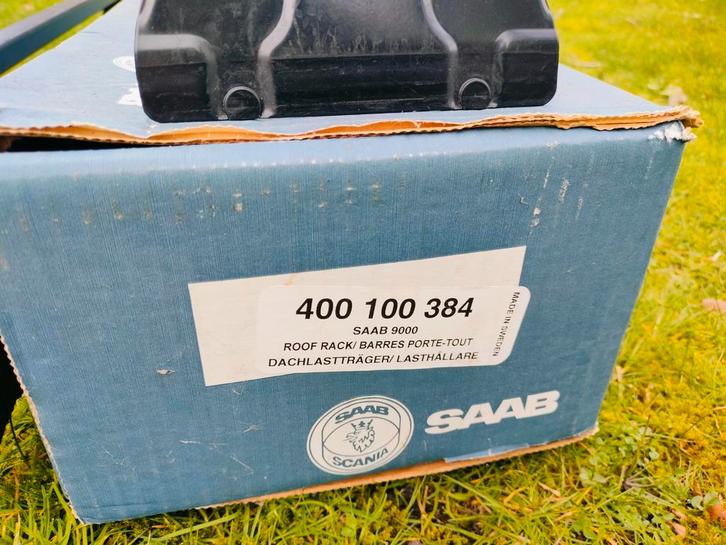 Saab 9000 Dakdragers - Origineel Saab, Auto diversen, Dakdragers, Gebruikt, Ophalen of Verzenden