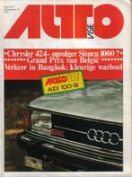 Autovisie 13 1977 : Audi 100 GL 5E - Saab 99 Turbo - Simca, Ophalen of Verzenden, Gelezen, Algemeen