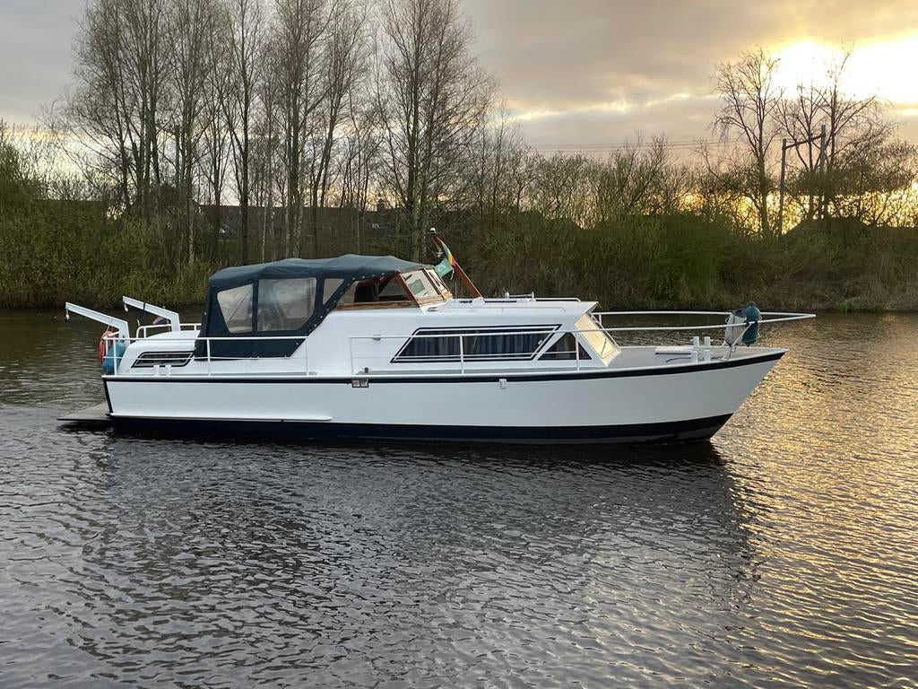 Target expresse, 9.75m, bouwjaar 1979, Watersport en Boten, Motorboten en Motorjachten, Ophalen, Gebruikt, Staal, Diesel