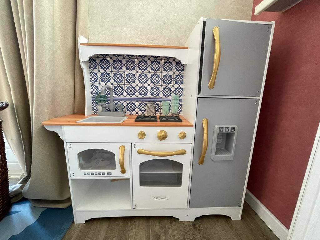 Speelkeuken KidKraft, Kinderen en Baby's, Speelgoed | Speelkeukens, Gebruikt, Speelkeuken, Kunststof, Ophalen