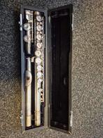 Gebruikte Dwarsfluit met Koffer Servire 47267, Gebruikt, ., Dwarsfluit, Ophalen of Verzenden