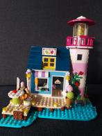 Complete set van Lego friends vuurtoren en ijswinkel, Ophalen of Verzenden, Gebruikt, Complete set, Lego