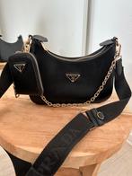 Mooie zwarte tas, Sieraden, Tassen en Uiterlijk, Tassen | Damestassen, Ophalen of Verzenden, Zo goed als nieuw, Zwart, Handtas