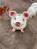 spaarvarken, handgeschilderd, Ophalen of Verzenden, Gebruikt, Steen, Aardewerk of Keramiek, Dier