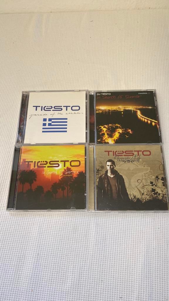 4 great cds  from Tiesto, Cd's en Dvd's, Cd's | Dance en House, Ophalen, Zo goed als nieuw