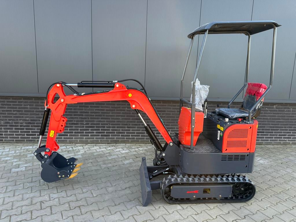 Minikraan / Minigraver Diesel Nieuw 1 tonner, Tuin en Terras, Ophalen, Nieuw