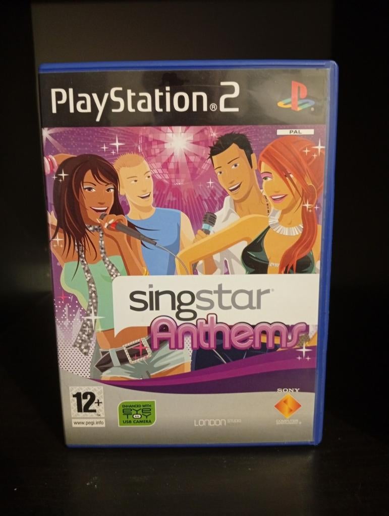 SingStar Anthems PlayStation 2, Spelcomputers en Games, Games | Sony PlayStation 2, Muziek, Gebruikt, Ophalen of Verzenden, 3 spelers of meer