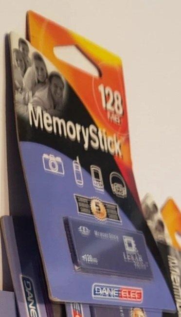 Memorystick danelec 128Mb lexar media, Ophalen, Memory stick, Lexar, Nieuw