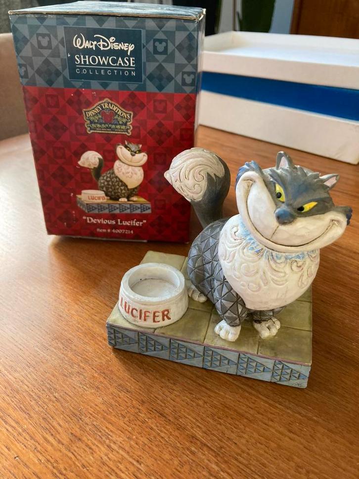 Disney Traditions Devious Lucifer beeldje, Verzamelen, Disney, Zo goed als nieuw, Beeldje of Figuurtje, Ophalen