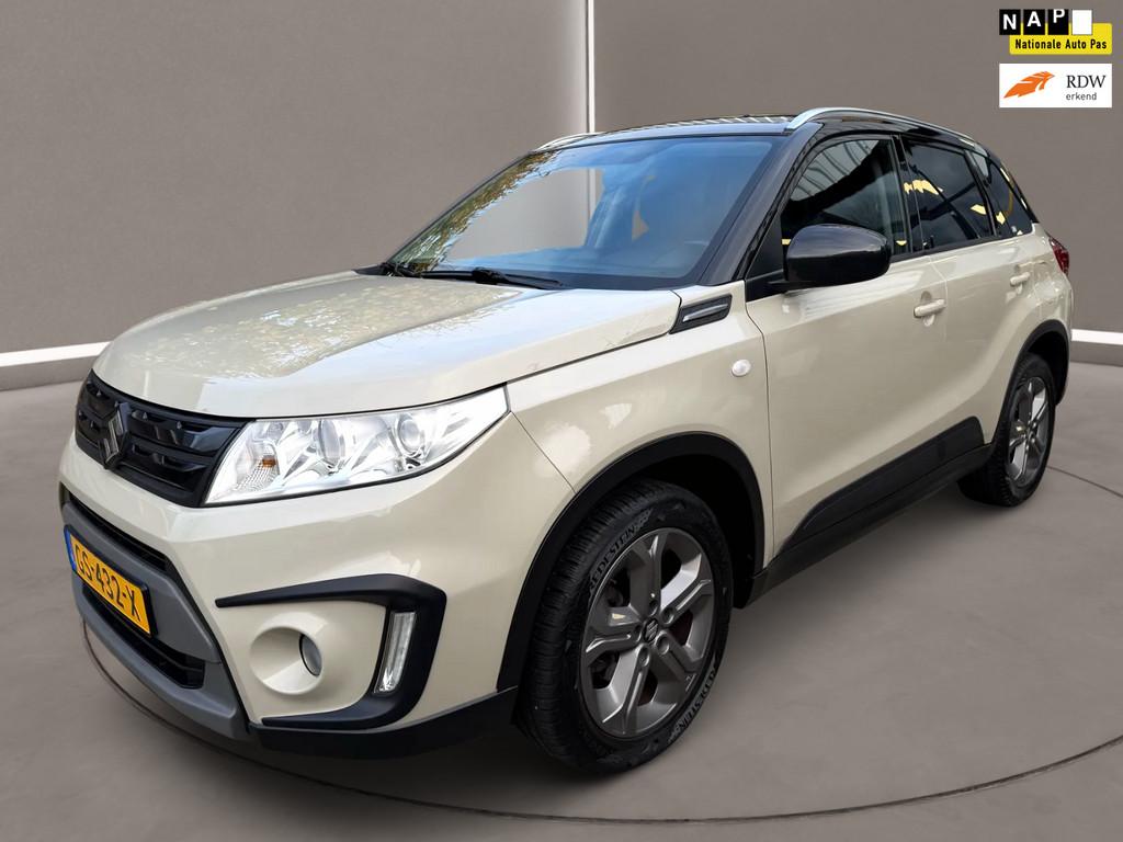 Suzuki Vitara 1.6 Exclusive 120 Pk Automaat Airco Navi Airco, Stof, Gebruikt, 4 cilinders, 400 kg