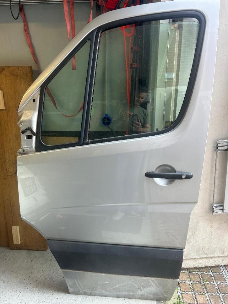 Mercedes Sprinter w906 bestuurdersdeur, portier, Auto-onderdelen, Carrosserie en Plaatwerk, Deur, Mercedes-Benz, Gebruikt, Ophalen
