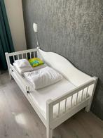 Kinderbed met matras en toebehoren. Vraagprijs 60 euro, Ophalen, Gebruikt, 160 tot 180 cm, 70 tot 85 cm