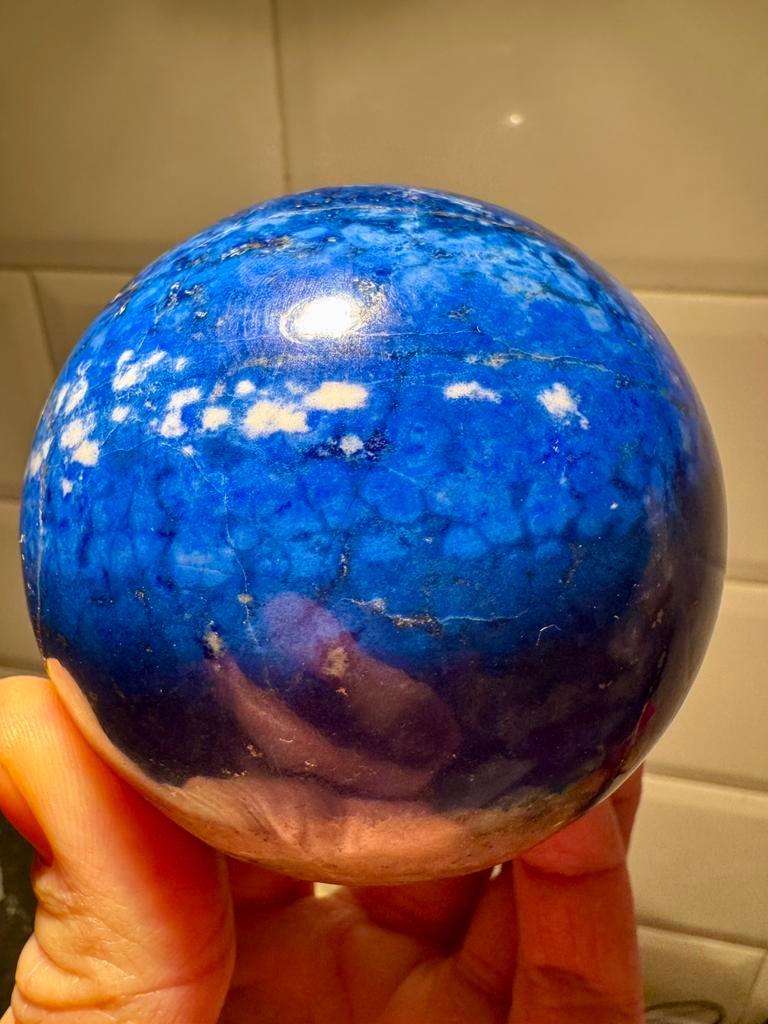 Lapis lazuli bol AAA, Ophalen of Verzenden