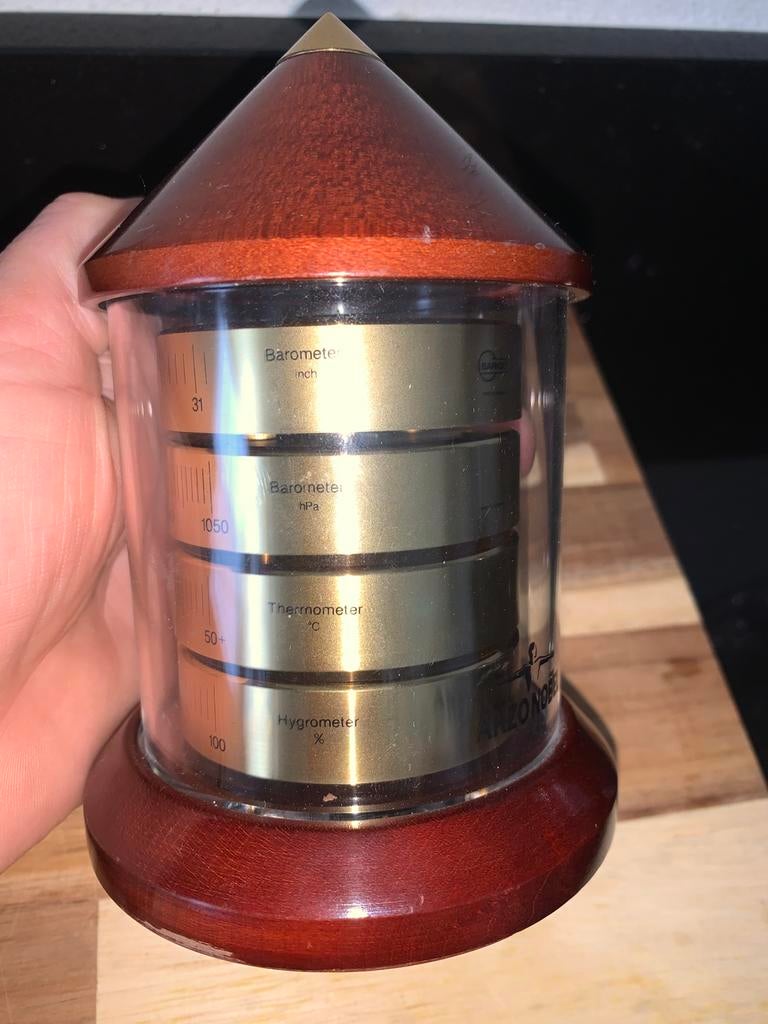 Barigo Weerstation - Stijlvol en Functioneel, Ophalen of Verzenden, Zo goed als nieuw, Barometer