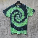 Groen - zwart zomer spiral tie dye t-shirt unisex maat L, Maat 52/54 (L), Spiral Creaties, Nieuw, Ophalen of Verzenden
