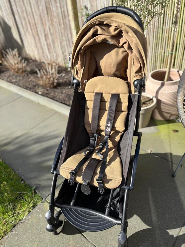 Babyzen Yoyo2 buggy toffee, Kinderen en Baby's, Buggy's, Ophalen, Zo goed als nieuw, Verstelbare rugleuning